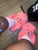 Teddy Bear Slippers w/ Matching Socks